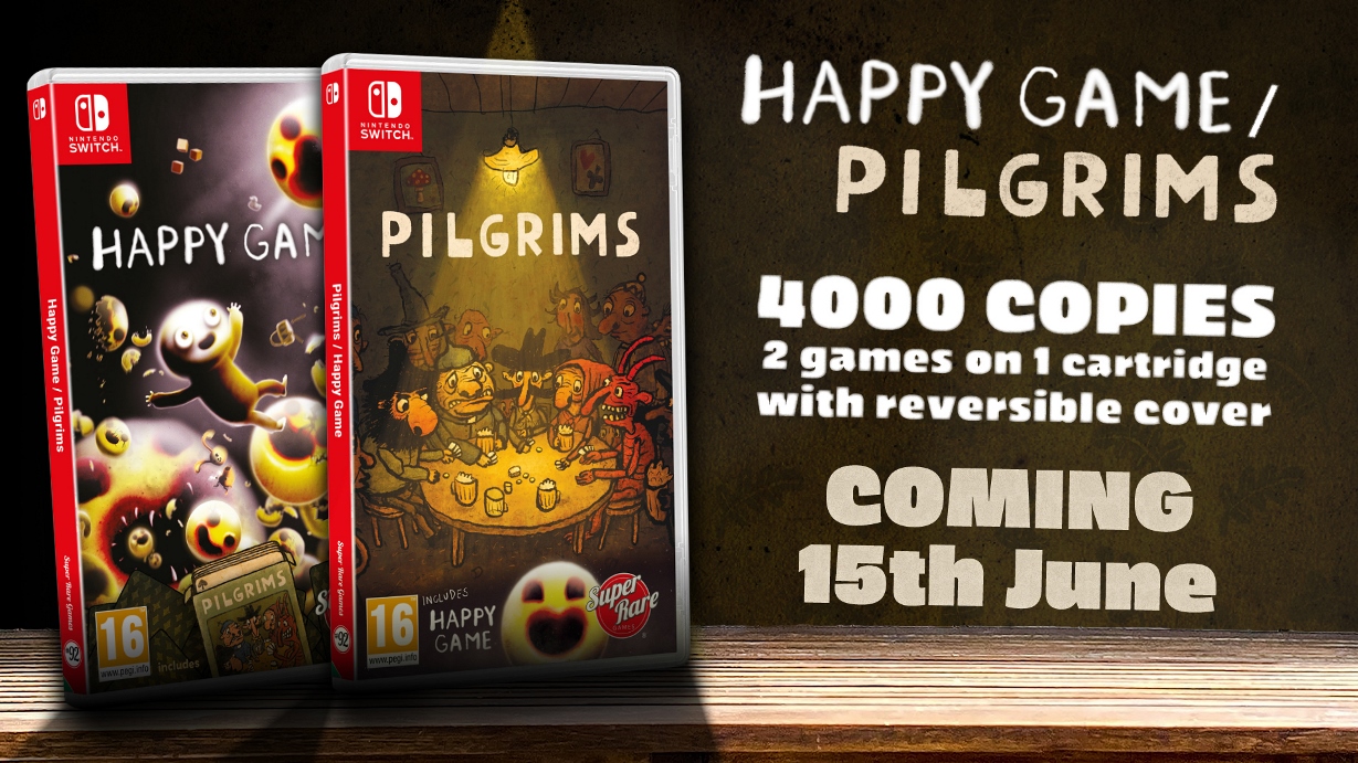 Happy Game and Pilgrims getting Switch physical release